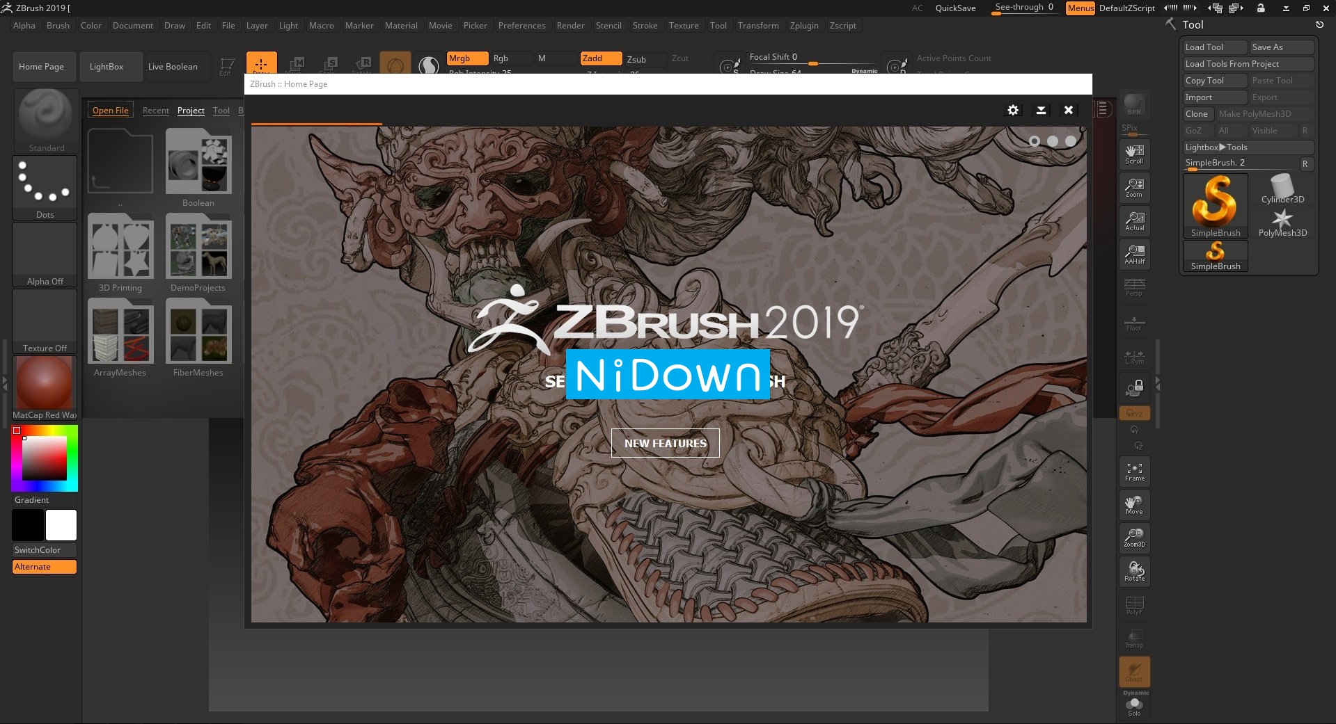 zbrush 2019 free download with crack